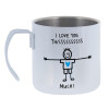 Mug Stainless steel double wall 400ml