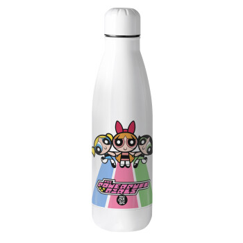 The powerpuff girls , Metal mug thermos (Stainless steel), 500ml