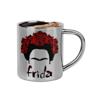 Frida, Double-wall metal cup for espresso (220ml)