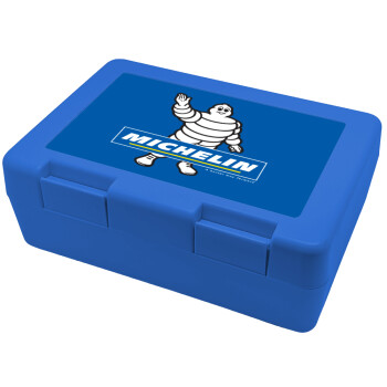 Michelin, Children's cookie container BLUE 185x128x65mm (BPA free plastic)