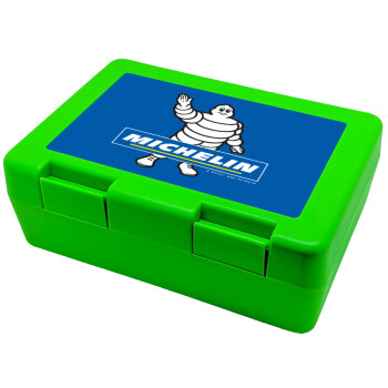 Michelin, Children's cookie container GREEN 185x128x65mm (BPA free plastic)
