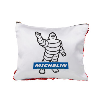 Michelin, Red sequin cosmetic bag