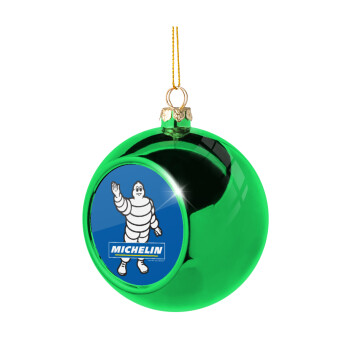 Michelin, Green Christmas tree ornament ball 8cm