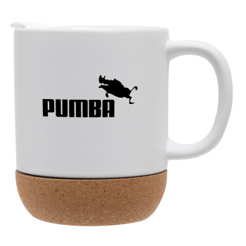 Pumba, Ceramic coffee mug Cork (MAT), 330ml (1pcs)