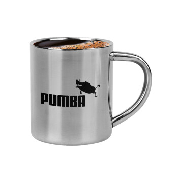 Pumba, Double-wall metal cup for espresso (220ml)