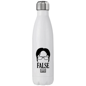 The office Dwight false, Stainless steel, double-walled, 750ml