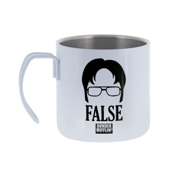 The office Dwight false, Κούπα Ανοξείδωτη διπλού τοιχώματος 400ml