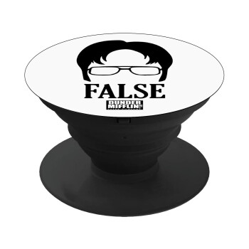 The office Dwight false, Phone Holders Stand  Black Hand-held Mobile Phone Holder