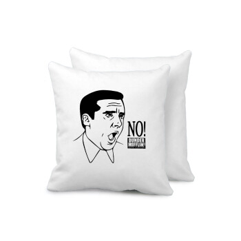 The office Michael NO!!!, Sofa cushion 40x40cm includes filling