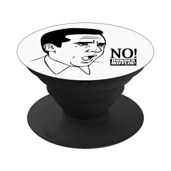 The office Michael NO!!!, Phone Holders Stand  Black Hand-held Mobile Phone Holder