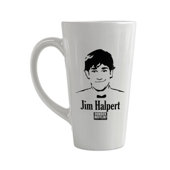 The office Jim Halpert, Κούπα κωνική Latte Μεγάλη, κεραμική, 450ml