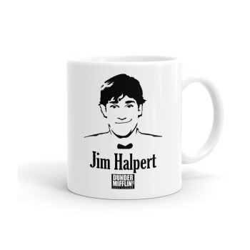 The office Jim Halpert, Ceramic coffee mug, 330ml (1pcs)