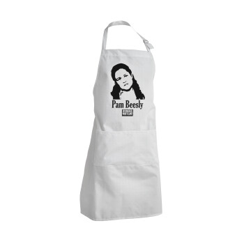 The office Pam Beesly, Adult Chef Apron (with sliders and 2 pockets)