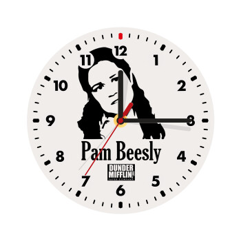 The office Pam Beesly, Wooden wall clock (20cm)