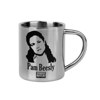 The office Pam Beesly, Mug Stainless steel double wall 300ml
