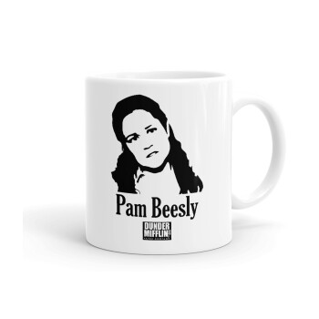 The office Pam Beesly, Ceramic coffee mug, 330ml (1pcs)