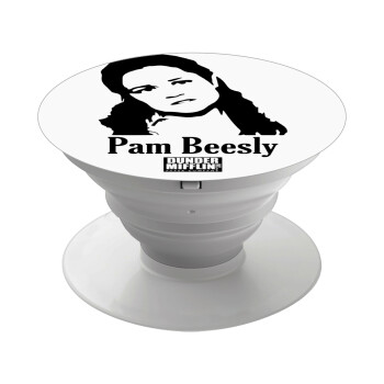 The office Pam Beesly, Phone Holders Stand  White Hand-held Mobile Phone Holder