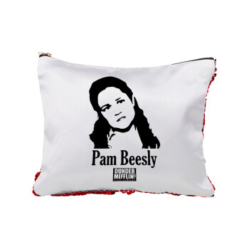 The office Pam Beesly, Red sequin cosmetic bag