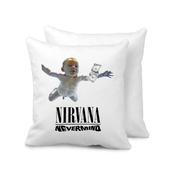 Nirvana nevermind, Sofa cushion 40x40cm includes filling