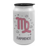 Κούπα ταξιδιού μεταλλική με καπάκι (tin-can) 500ml