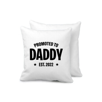 Promoted to Daddy, Sofa cushion 40x40cm includes filling