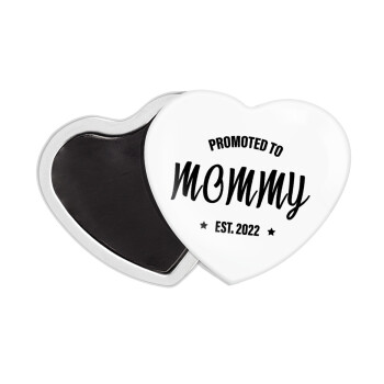 Promoted to Mommy, Μαγνητάκι καρδιά (57x52mm)