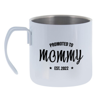 Promoted to Mommy, Κούπα Ανοξείδωτη διπλού τοιχώματος 400ml