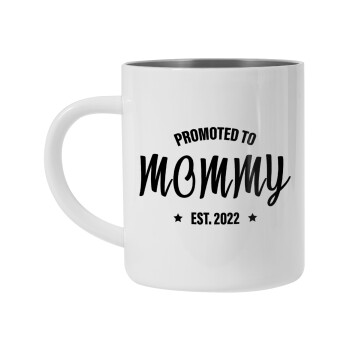 Promoted to Mommy, Mug Stainless steel double wall 300ml