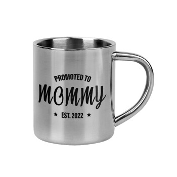 Promoted to Mommy, Mug Stainless steel double wall 300ml