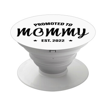 Promoted to Mommy, Phone Holders Stand  Λευκό Βάση Στήριξης Κινητού στο Χέρι