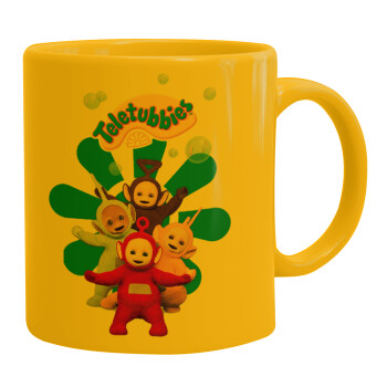 teletubbies, Κούπα, κεραμική κίτρινη, 330ml (1 τεμάχιο)