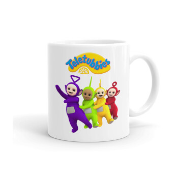teletubbies Tinky-Winky, Dipsy, Laa Laa and Po, Ceramic coffee mug, 330ml (1pcs)
