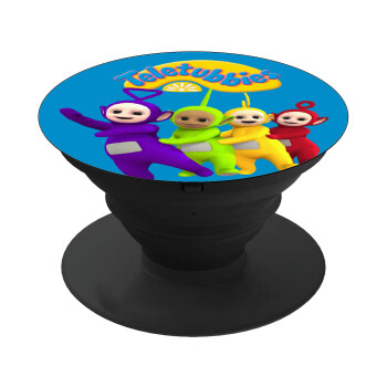teletubbies Tinky-Winky, Dipsy, Laa Laa and Po, Phone Holders Stand  Black Hand-held Mobile Phone Holder