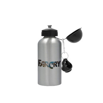 Farcry, Metallic water jug, Silver, aluminum 500ml