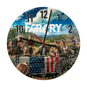 Farcry, Ρολόι τοίχου ξύλινο (30cm)