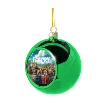 Farcry, Χριστουγεννιάτικη μπάλα δένδρου Πράσινη 8cm