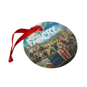 Farcry, Christmas ornament glass 9cm