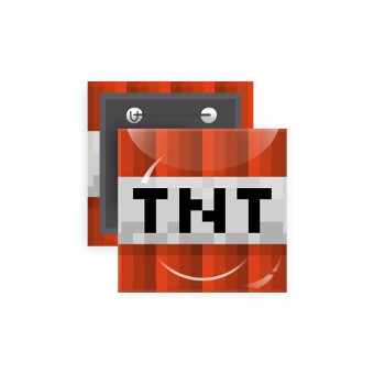 Minecraft TNT, Κονκάρδα παραμάνα τετράγωνη 5x5cm