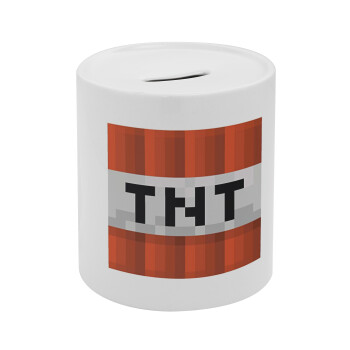 Minecraft TNT, Κουμπαράς πορσελάνης με τάπα