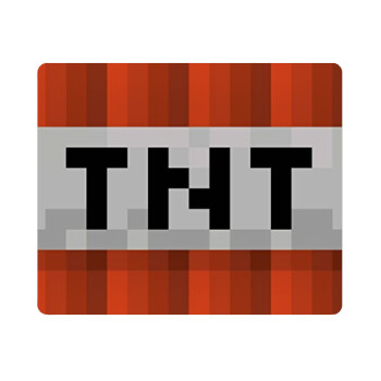 Minecraft TNT, Mousepad rect 23x19cm