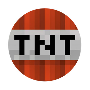 Minecraft TNT, Mousepad Round 20cm