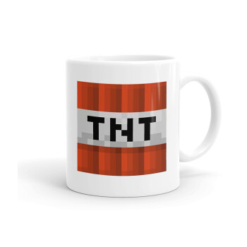 Minecraft TNT, Ceramic coffee mug, 330ml (1pcs)