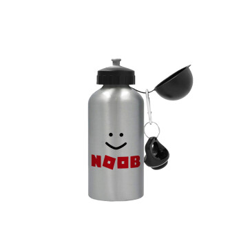 NOOB, Metallic water jug, Silver, aluminum 500ml