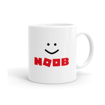 NOOB, Ceramic coffee mug, 330ml (1pcs)