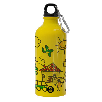 Children's drawing, Water bottle 600ml