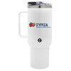 Mega Stainless steel Tumbler with lid, double wall 1,2L