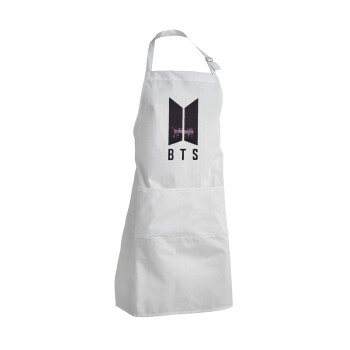 BTS, Adult Chef Apron (with sliders and 2 pockets)