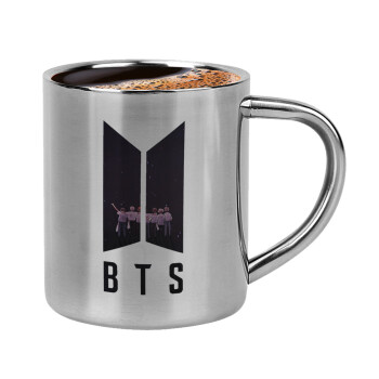 BTS, Double-wall metal cup for espresso (220ml)