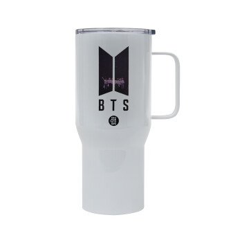 BTS, Mega Stainless steel Tumbler with lid, double wall 750L