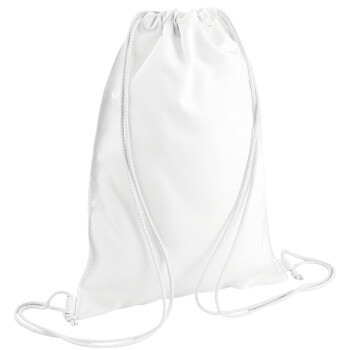 BLANK, Backpack pouch GYMBAG white (28x40cm)